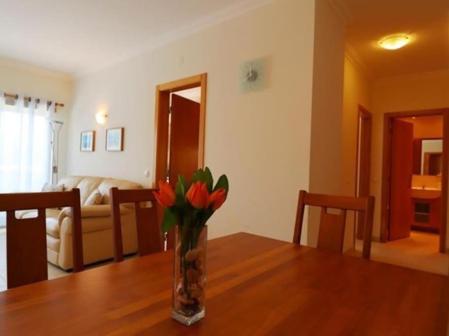 Happiness Apartment - Tennis Court & Pool & Albufeira Exteriör bild