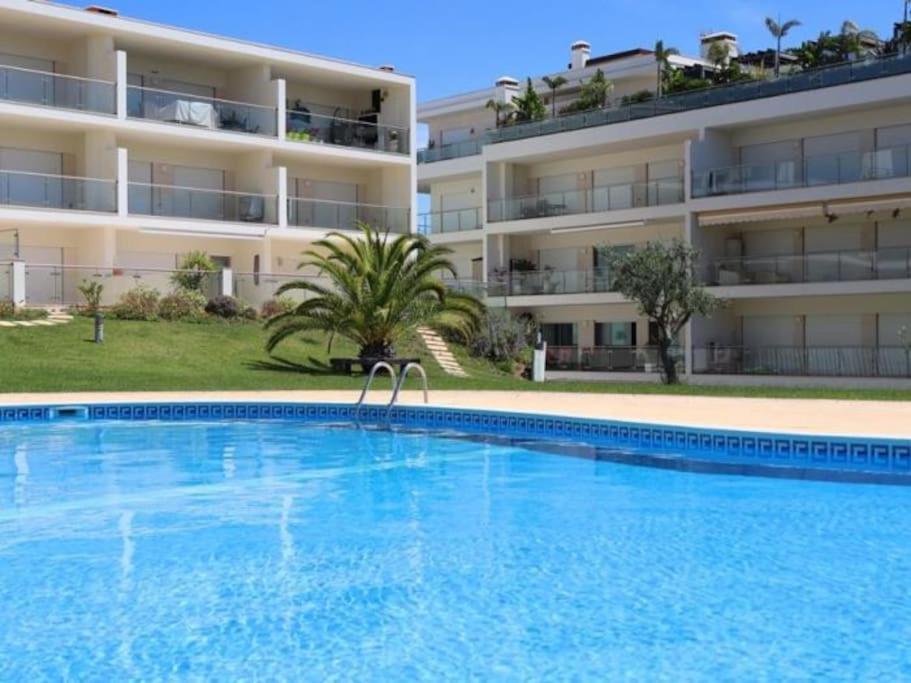 Happiness Apartment - Tennis Court & Pool & Albufeira Exteriör bild